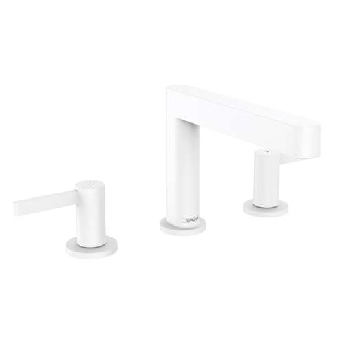 Hansgrohe Finoris Wide-Spread Faucet 110 With Pop-Up Drain, 1.2 Gpm In Matte White, 76033701