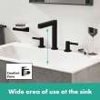Hansgrohe Finoris Wide-Spread Faucet 160 With Pop-Up Drain, 1.2 Gpm In Matte Black, 76034671