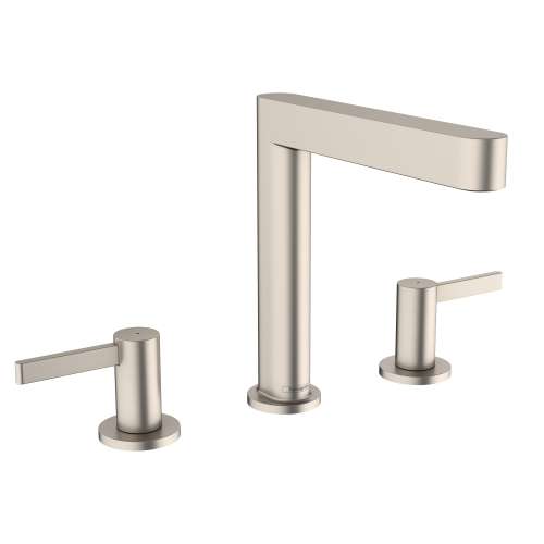 Hansgrohe Finoris Wide-Spread Faucet 160 With Pop-Up Drain, 1.2 Gpm In Brushed Nickel, 76034821