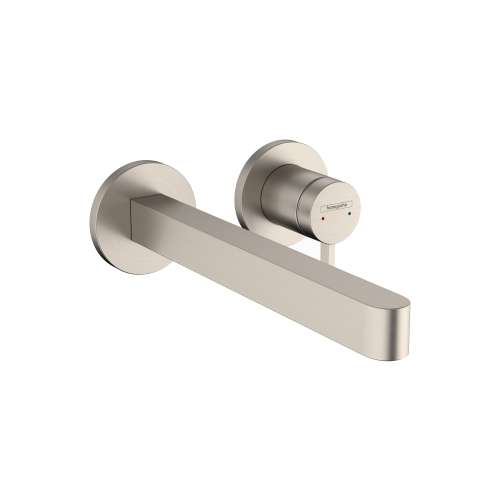Hansgrohe Finoris Wall-Mounted Single-Handle Faucet Trim, 1.2 Gpm In Brushed Nickel, 76050821