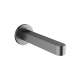 Hansgrohe Finoris Tub Spout In Brushed Black Chrome, 76410341