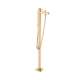 Hansgrohe Finoris Freestanding Tub Filler Trim With 1.75 Gpm Handshower In Brushed Gold Optic, 76445251
