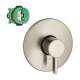 K04233-01850BN Ecostat S Pressure Balance Trim with Rough-In in Brushed Nickel