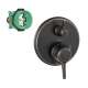 K04449-01850RB Metris C Pressure Balance Trim with Diverter with Rough-In in Rubbed Bronze