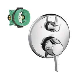 Ecostat C Thermostatic Trim With Volume Control And Rough-In