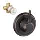 K15934-15930RB C Trio/Quattro Trim with 3-Way Diverter Rough-In in Rubbed Bronze
