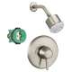 KS15404-28496BN Clubmaster Showerhead Kit with PBV Trim and Rough-in in Brushed Nickel