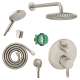 KSH04447-27474-31BN Raindance Shower Faucet Kit with Handshower PBV Trim with Diverter and Rough-in in Brushed Nickel
