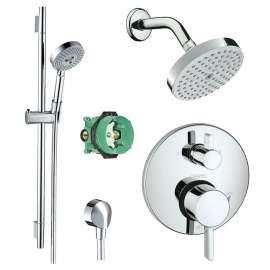 KSH04447-27486-66 Raindance Shower Faucet Kit with Handshower Wallbar PBV Trim with Diverter and Rough-in