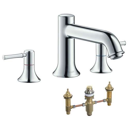 KT14313-06607CR Talis C 2-Handle Tub Filler with Rough-In in Chrome