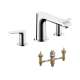 KT31440-06607CR Metris E 2-Handle Roman Tub Faucet with Rough-In in Chrome