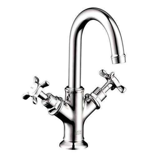 Bathroom Faucet Single Hole Faucet with Cross Handles