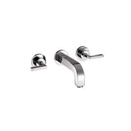 39147 Citterio Bathroom Faucet Wall Mount Faucet with Lever Handles - Less Valve