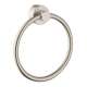 41521820 Metal Towel Ring in Brushed Nickel