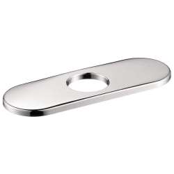 14018001 6-1/2in Escutcheon Plate in Chrome