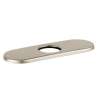 14018821 6-1/2in Escutcheon Plate in Brushed Nickel