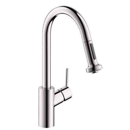 Talis S Pull-Down Kitchen Faucet With High-Arc Spout, Magnetic Docking And Non-Locking Spray Diverter