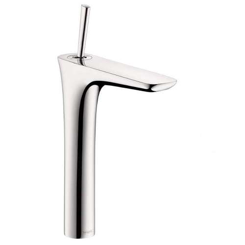 Bathroom Faucet Vessel Faucet with Lever Handle - Less Metal Pop-Up Drain Assembly