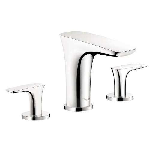 15440 PuraVida Roman Tub Filler Faucet Non Diverter with Metal Lever Handles Less Valve