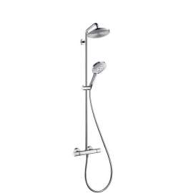Shower Trim Package with Multi Function Shower Head - Less Rough-In Valve