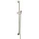 27617830 Unica C Slide bar 24in with 63in TechnifleHose in Polished Nickel