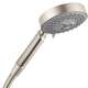 28504821 Raindance S Hand Shower Multi Function with 4in Spray Face in Brushed Nickel