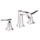 31073001 Metris C Bathroom Faucet Widespread Faucet with Lever Handles in Chrome