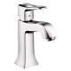 31077001 Metris C Bathroom Faucet Single Hole Faucet with Lever Handle - Less Metal Pop-Up Drain Assembly in Chrome