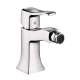 31275001 Metris C Bidet Faucet Single Hole with Pop Up Assembly in Chrome
