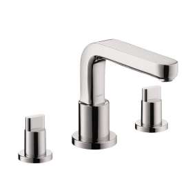 Metris S Roman Tub Filler With Non-Diverter, Lever Handles, And Less Valve