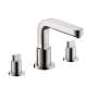 31436001 Metris S Roman Tub Filler Faucet Non Diverter with Metal Knob Handles Less Valve in Chrome