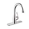 04066000 Allegro E Pull-Down Kitchen Faucet Gourmet with High-Arc Spout, Magnetic Docking and Locking Spray Diverter in Chrome
