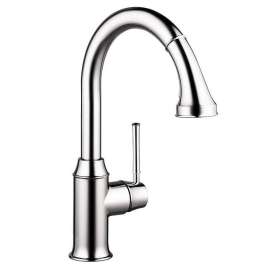 04215 Talis C Pull-Down Kitchen Faucet with High-Arc Spout, Magnetic Docking, and Locking Spray Diverter