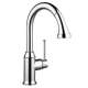 04215000 Talis C Pull-Down Kitchen Faucet with High-Arc Spout, Magnetic Docking, and Locking Spray Diverter in Chrome