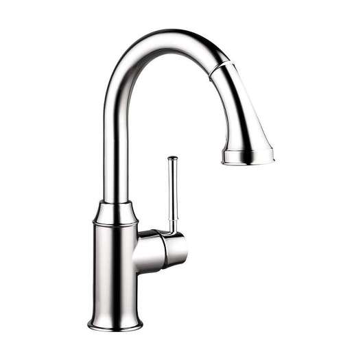 Talis C Pull-Down Kitchen Faucet With High-Arc Spout, Magnetic Docking, And Locking Spray Diverter