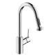 04286000 Talis S Pull-Down Kitchen Faucet with High-Arc Spout, Magnetic Docking, and Non-Locking Spray Diverter in Chrome