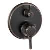 04449920 Metris C Pressure Balanced Valve Trim with Integrated Diverter - Less Valve in Rubbed Bronze