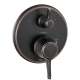 04449920 Metris C Pressure Balanced Valve Trim with Integrated Diverter - Less Valve in Rubbed Bronze