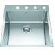 Brookmore 20-In Lr X 20.9-In Fb X 9-In Dp Drop In Single Bowl Stainless Steel Sink, Bsl2120-9-4N