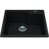 Granite Series 22.06-In Lr X 19.69-In Fb X 9.06-In Dp Drop In Single Bowl Granite Kitchen Sink, Mgsm2022-9Esn