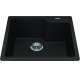 Granite Series 22.06-In Lr X 19.69-In Fb X 9.06-In Dp Drop In Single Bowl Granite Kitchen Sink, Mgsm2022-9Esn