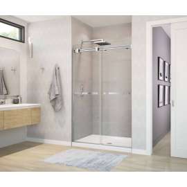 420003-501-001 - MAAX B3Square 48-in x 36-in Rectangular Acrylic Alcove Shower Base with Center Drain