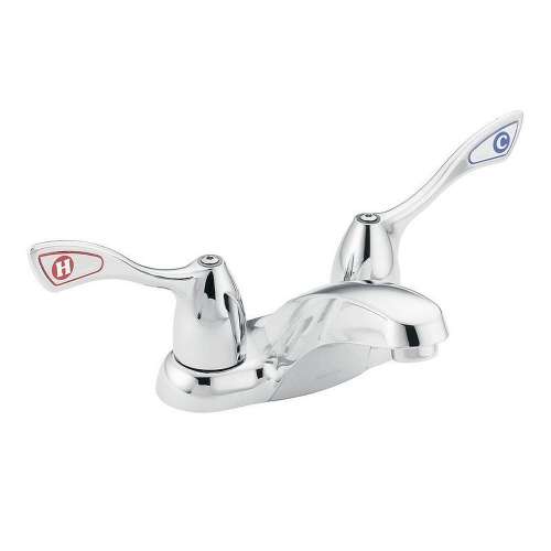 8800M M-BITION Double Handle Centerset Bathroom Faucet