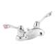 M-BITION 8820 Double Handle Centerset Bathroom Faucet in Chrome