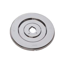 Escutcheon Plate for Cheatau Tub/Shower, Single Handle in Chrome