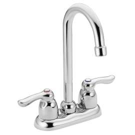 8957 M-BITION Double Handle Pantry Faucet in Chrome