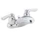 M-BITION 8917 Double Handle Centerset Bathroom Faucet in Chrome