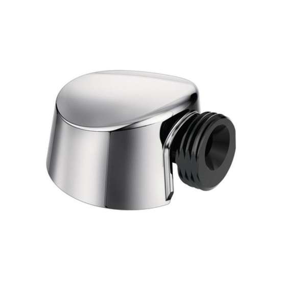 Drop Ell Wall Supply Elbow with 1/2in IPS Connection in Chrome