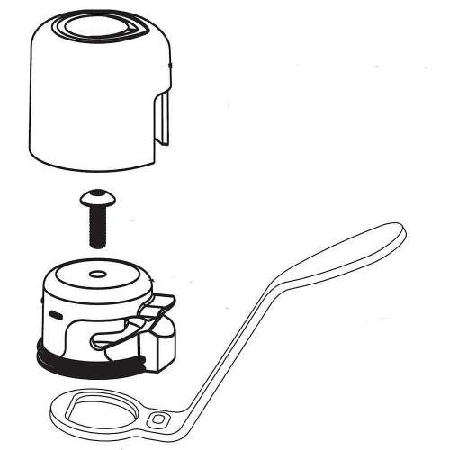 93971 Handle Kit in Chrome