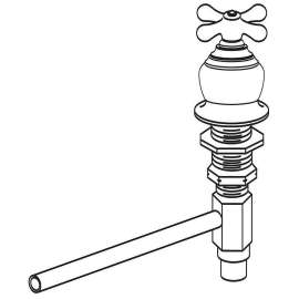 100559M Monticello Handle Hub Kit